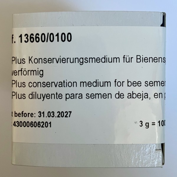 ApiPlus (3g = 100ml) und Bidestilliertes Wasser 100 ml